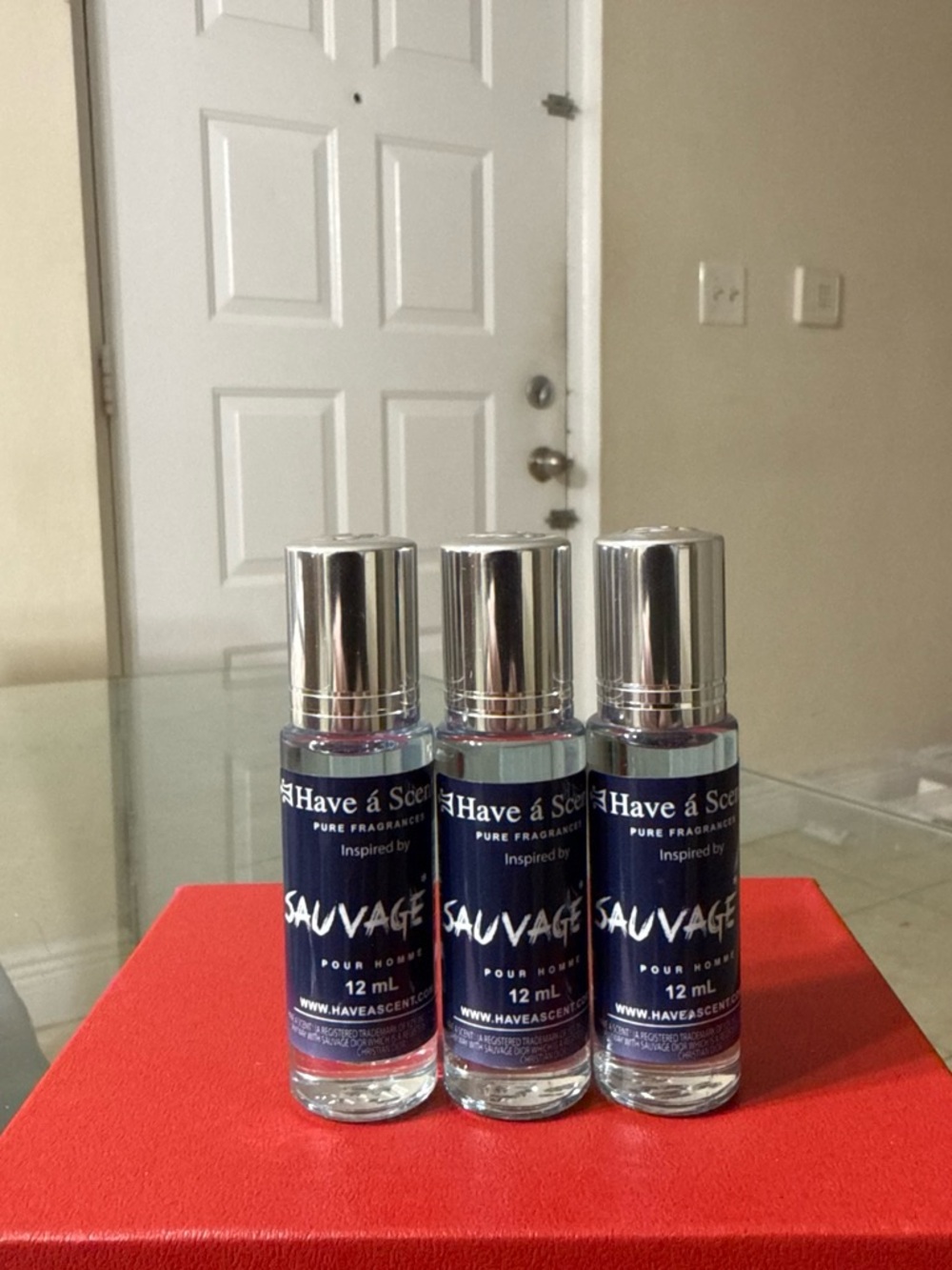 Sauvage Inspired Fragrance Oil Roll-On - Blue (12 mL)